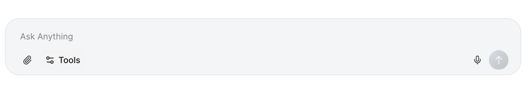 Artifact chat input interface for image generation
