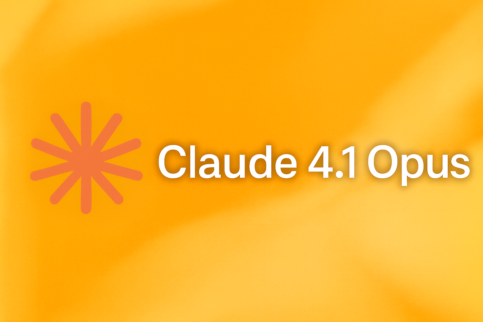 Claude Opus 4.1 AI model announcement featuring advanced coding capabilities