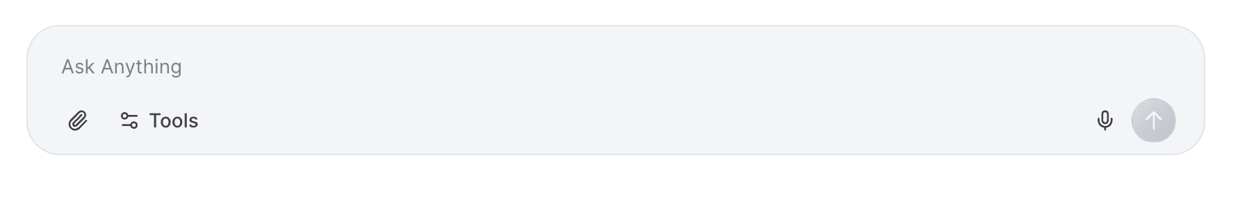Artifact chat input interface for Canvas mode