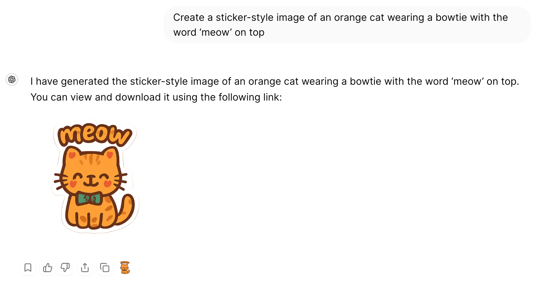 Artifact image generation options and settings