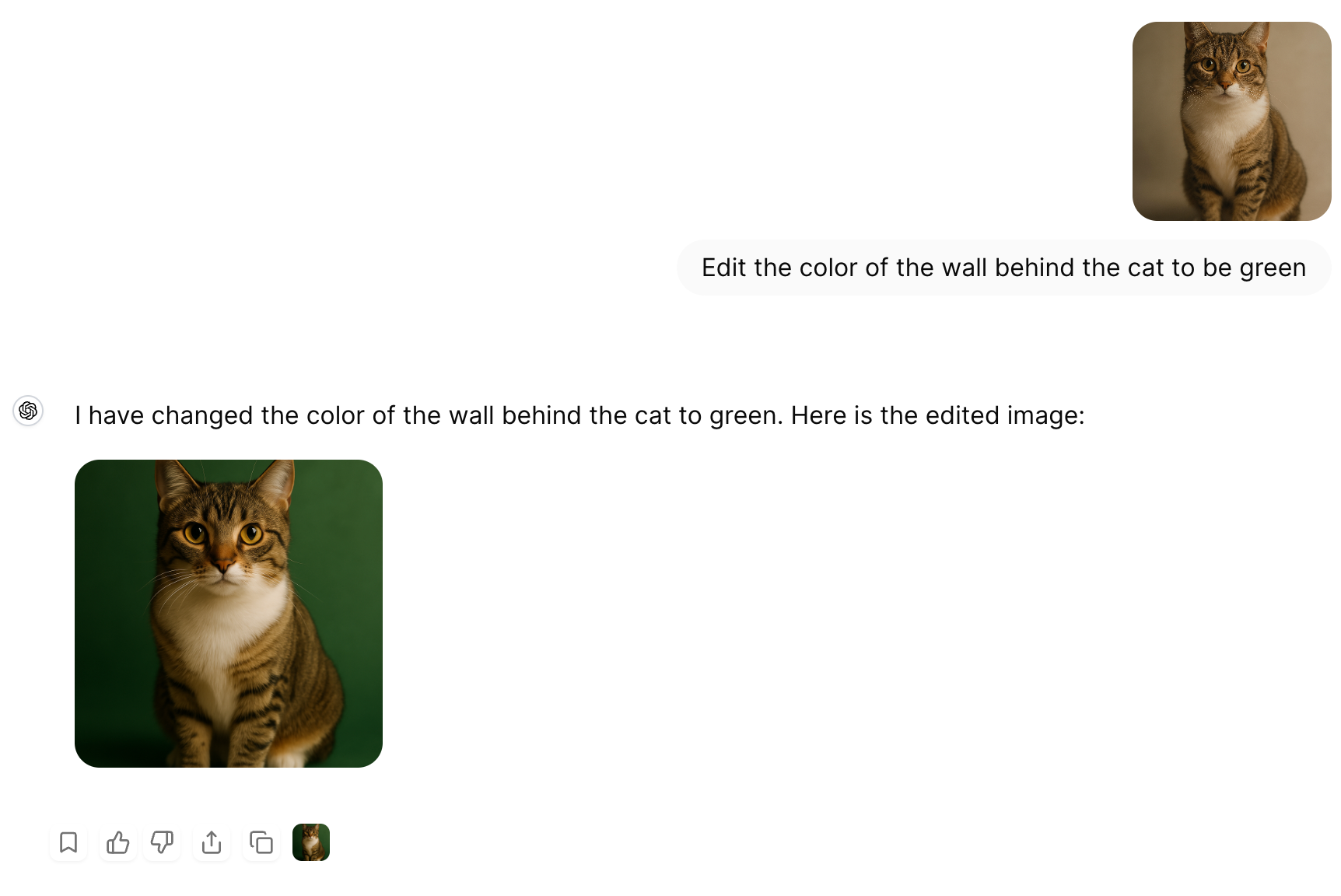 Result of image editing in Artifact showing the enhanced image
